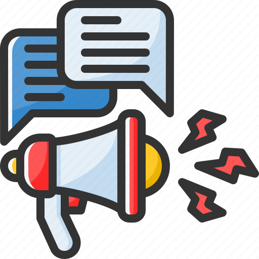 Advertising, megaphone, promotion, advertisement, message, marketing icon - Download on Iconfinder
