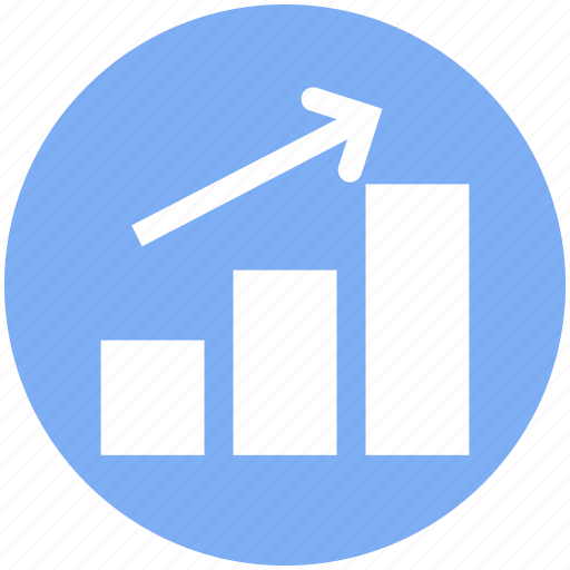 Arrow, business, chart, diagram, digital marketing, graph icon - Download on Iconfinder