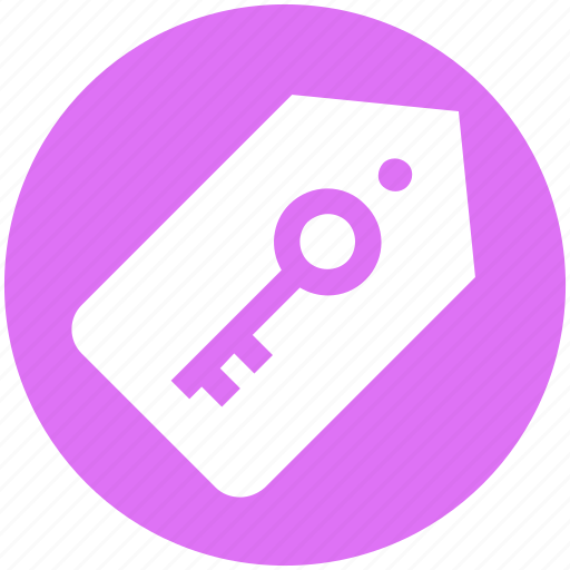 Digital, key, key tag, lock, password, protection, tag icon - Download on Iconfinder