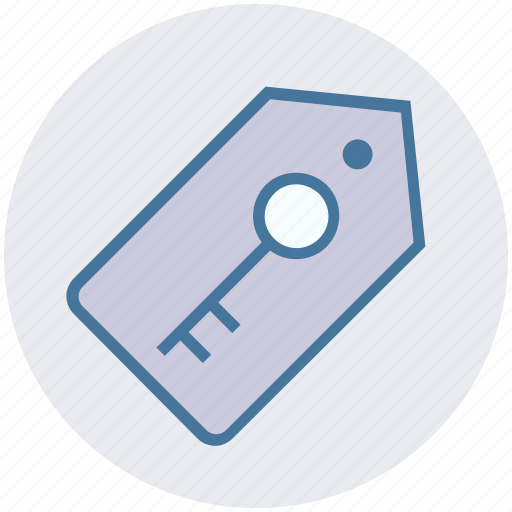 Digital, key, key tag, password, protection, tag icon - Download on Iconfinder