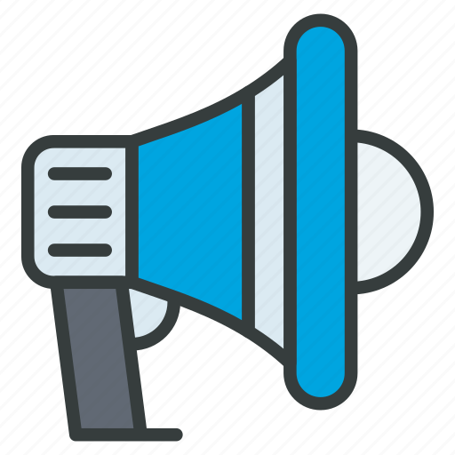 Sound, megaphone, voice, promotion, attention icon - Download on Iconfinder