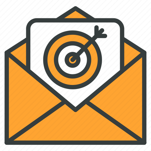 Strategy, target, business, mail, promotion icon - Download on Iconfinder