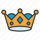 monarch, queen, silhouette, king, heraldic
