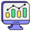 statics, business, bar chart, ui, profit, seo and web 