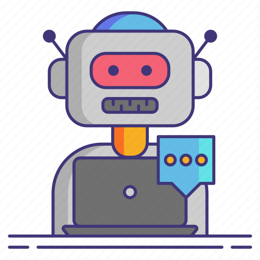 Chat, chatbot, message, robot icon - Download on Iconfinder
