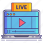 live, stream, video 