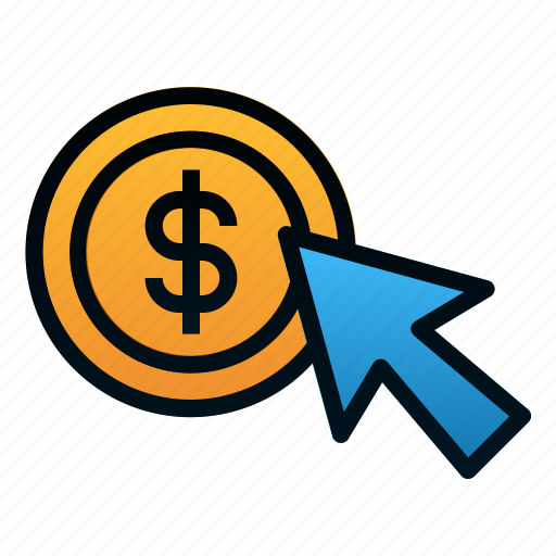 Adsense, advertising, dollar, internet, marketing, pay per click, promotion icon - Download on Iconfinder