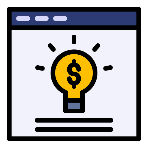 Idea, bulb, creative, money icon - Free download
