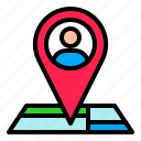 digital, geolocation, location, map, marketing, pin