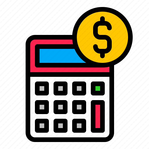 Calculate, calculator, digital, marketing, money icon - Download on Iconfinder