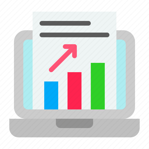 Bar chart, data, digital, increase, information, marketing icon - Download on Iconfinder