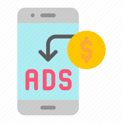 Ads, advertising, digital, marketing, mobile advertising, phone icon - Download on Iconfinder