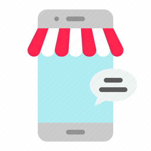 Digital, marketing, mobile, online, phone, shopping, store icon - Download on Iconfinder