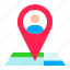 digital, geolocation, location, map, marketing, pin 