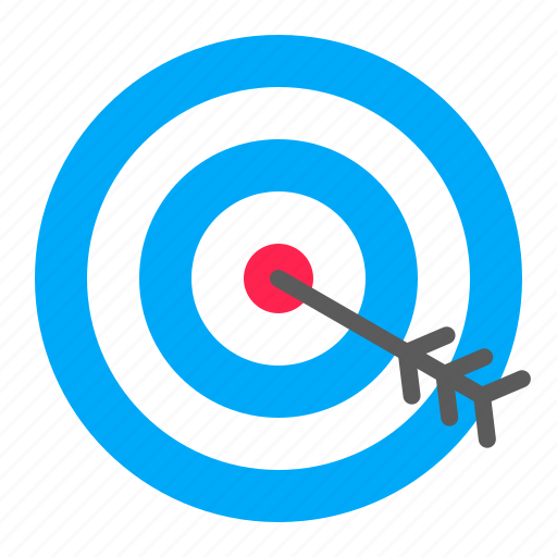 Arrow, digital, goal, marketing, target icon - Download on Iconfinder