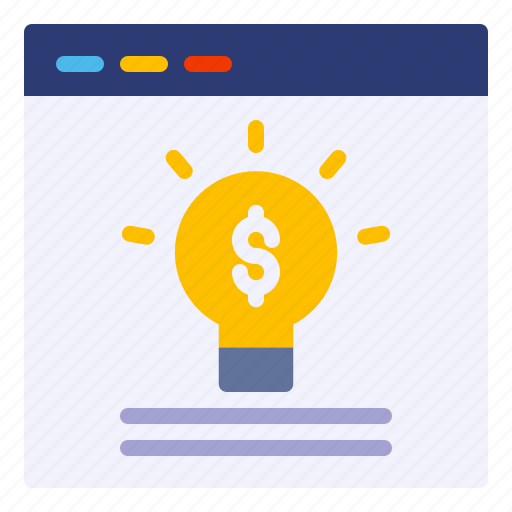Idea, bulb, creative, money icon - Download on Iconfinder