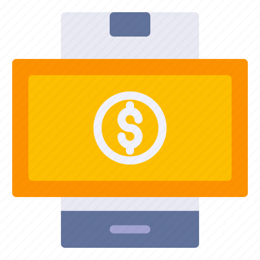 Money, dollar, payment, mobile icon - Download on Iconfinder