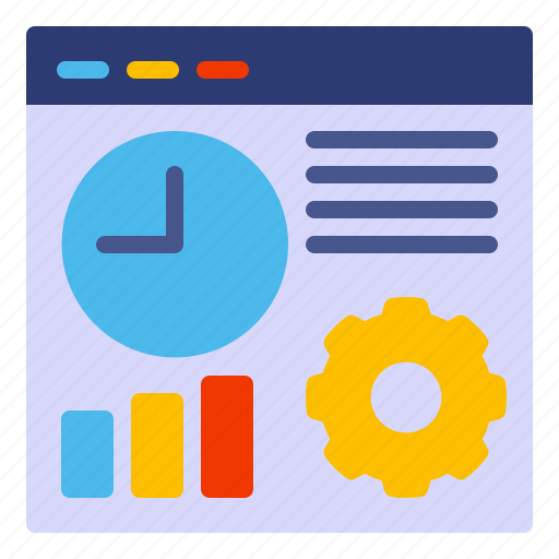 Time, management, graph, analytics icon - Download on Iconfinder