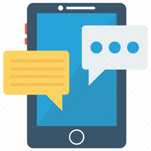 Chat, conversation, message, mobile, text icon - Download on Iconfinder