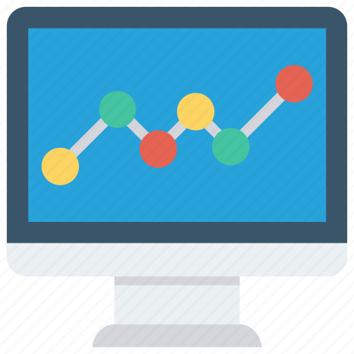 Chart, graph, monitor, screen, analytics icon - Download on Iconfinder