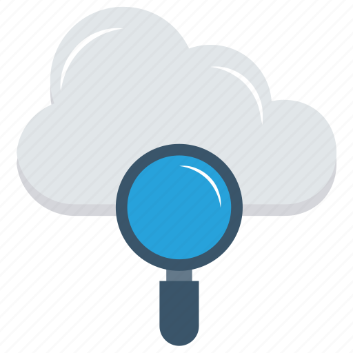 Cloud, database, search, server, storage icon - Download on Iconfinder