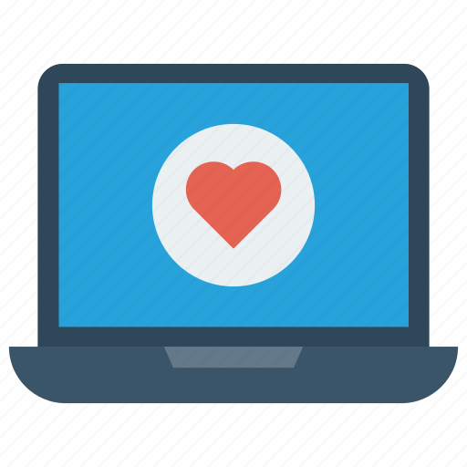 Favorite, heart, laptop, life, love icon - Download on Iconfinder