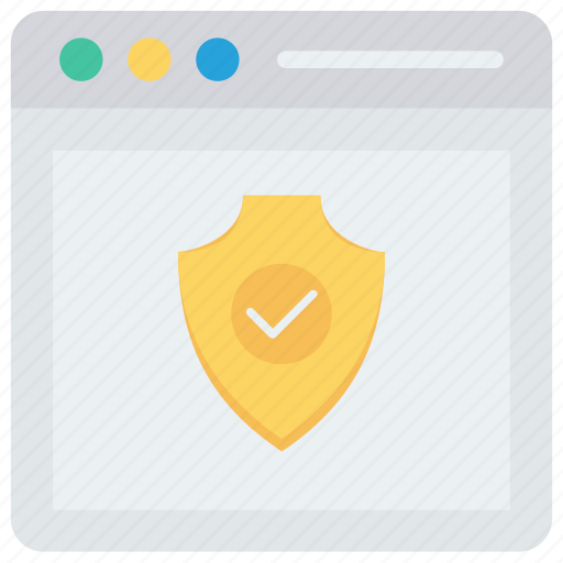 Browser, internet, security, shield, webpage icon - Download on Iconfinder