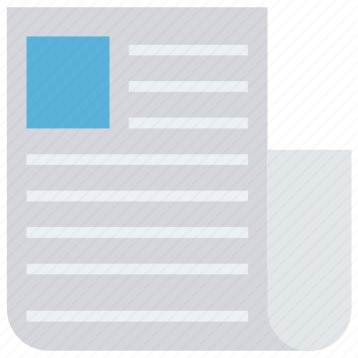 Article, newspaper, paper, press, reading icon - Download on Iconfinder