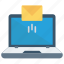 computer, email, laptop, message, sending 