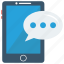 chat, conversation, message, mobile, text 