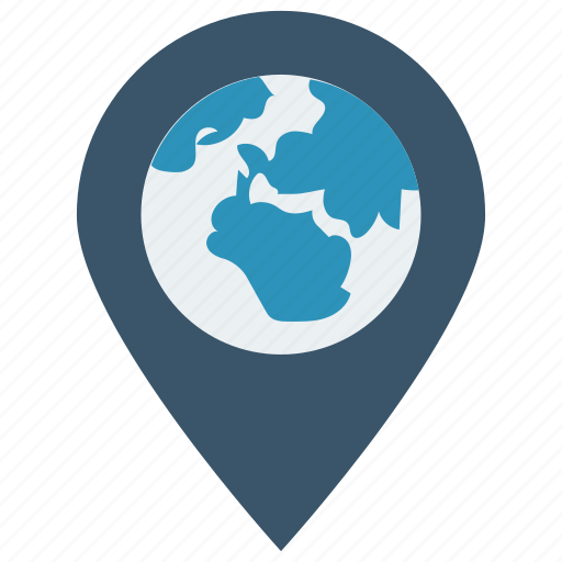 Gps, location, map, pin, world icon - Download on Iconfinder