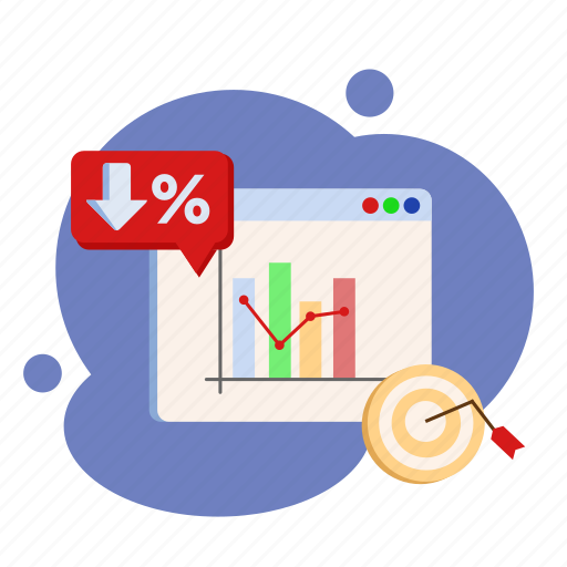 Digital, marketing, goals, advertising, business, graph, chart icon - Download on Iconfinder