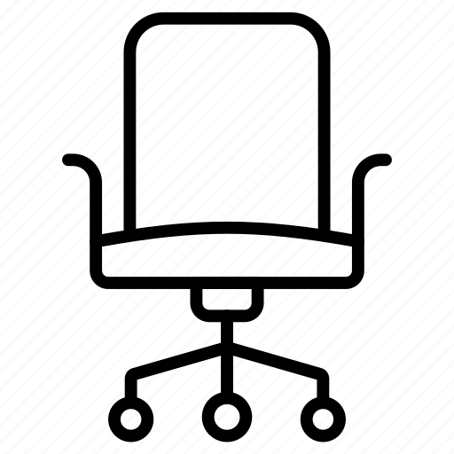 Chair, seat, desk, furniture icon - Download on Iconfinder