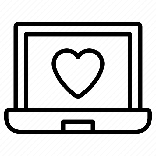 Screen, portable, technology, heart icon - Download on Iconfinder