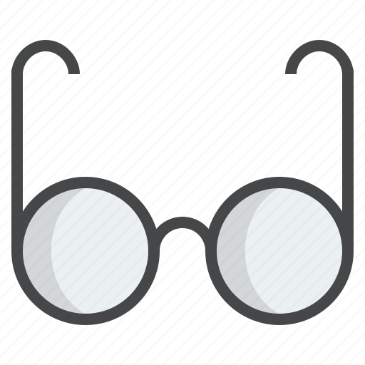 Eye, eyeglasses, glasses, office, business, clever, creative icon - Download on Iconfinder