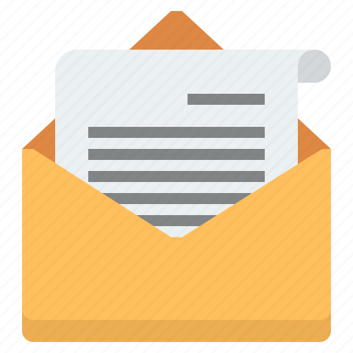 Document, e, envelope, list, mail, address, attachment icon - Download on Iconfinder