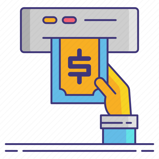 Cash, money, withdrawal icon - Download on Iconfinder