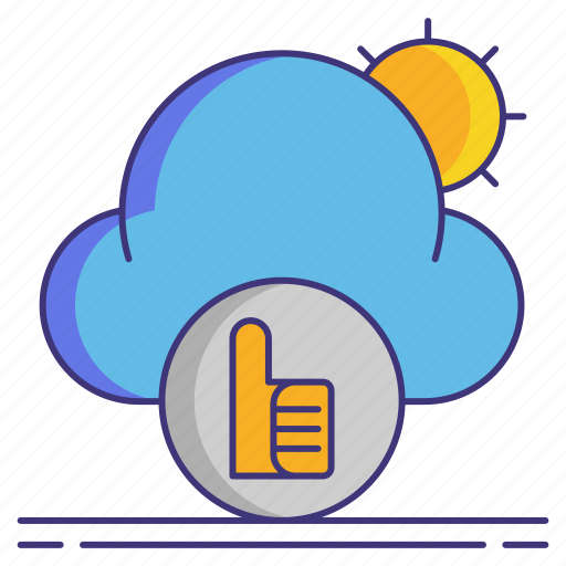 Cloud, good, sun, weather icon - Download on Iconfinder