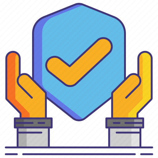 Hands, protection, safety, shield icon - Download on Iconfinder