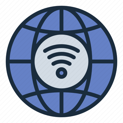 Internet, global, work, freelance, digital nomad icon - Download on Iconfinder