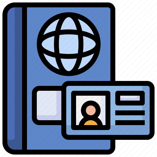 Passport, check, mark, valid, identification, document icon - Download on Iconfinder