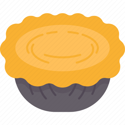 Egg, tart, baked, dessert, pastry icon - Download on Iconfinder