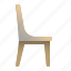 chair, dining, furniture, seat, object, interior 