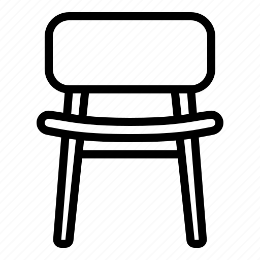 Chair, dining, furniture, seat, object, interior, 1 icon - Download on Iconfinder