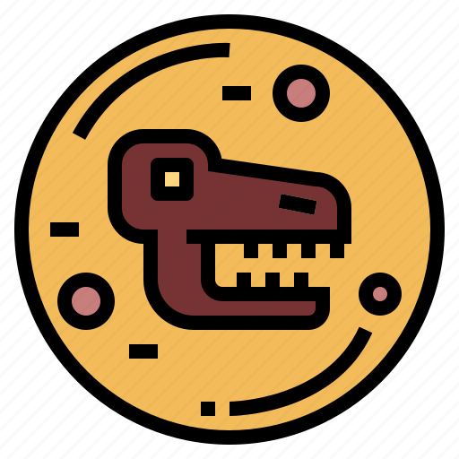 Art, dinosaur, fossil, museum icon - Download on Iconfinder