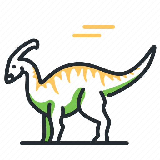 Dino, dinosaur, parasaurolophus, species icon - Download on Iconfinder