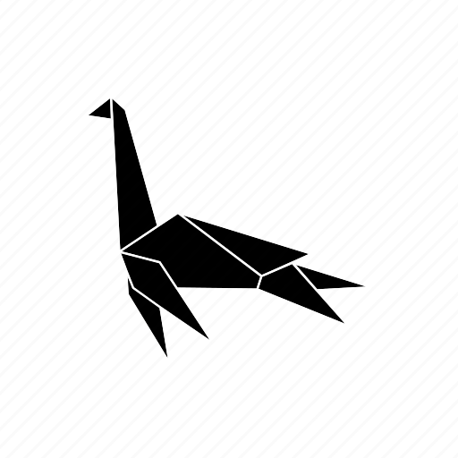 Dinosaurs, jurassic, origami, plesiosaurus icon - Download on Iconfinder