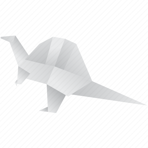 Creative, dinosaurs, euoplocephalus, jurassic, origami icon - Download on Iconfinder