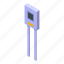 diode, detector, isometric 