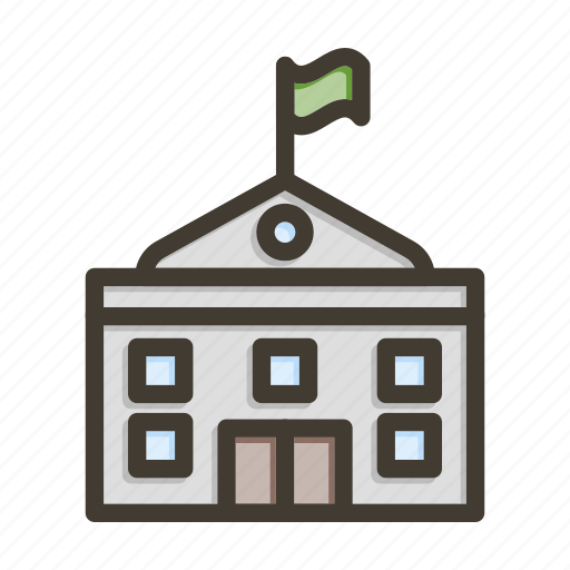 Embassy, government, building, government building, architecture icon - Download on Iconfinder